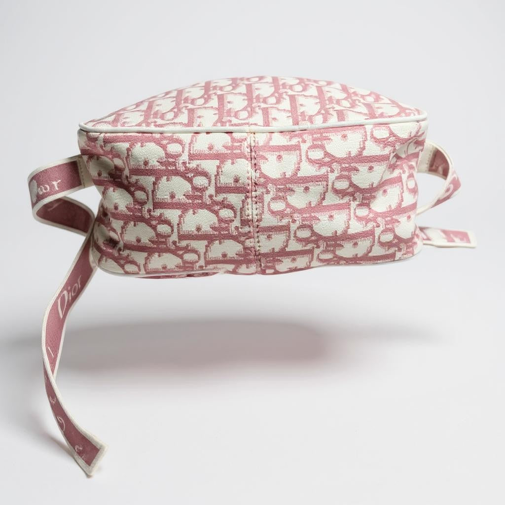Christian Dior Pink and White Bag