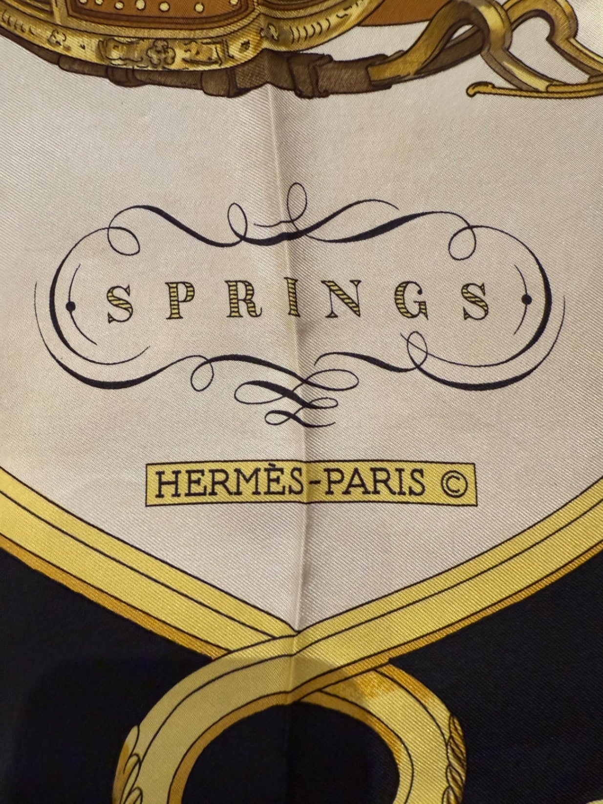 Hermès Silk Lions Scarf