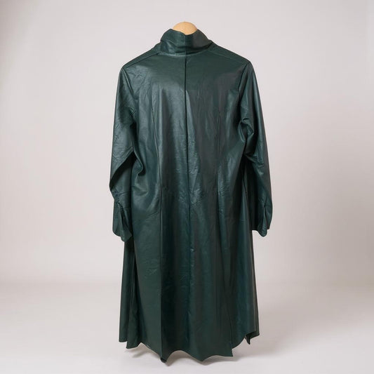 Chesca Long leather jacket