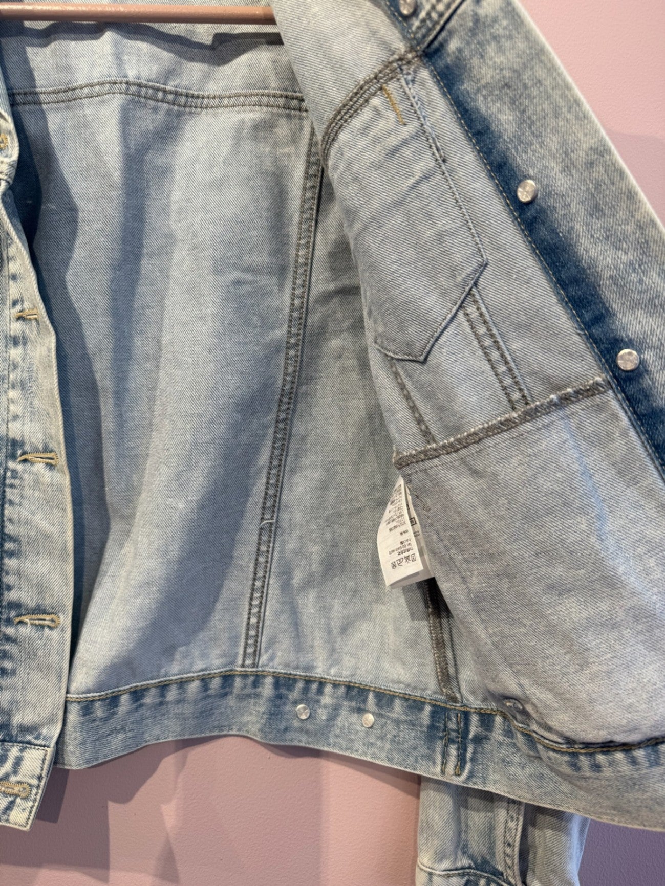 Topshop Light blue Jacket