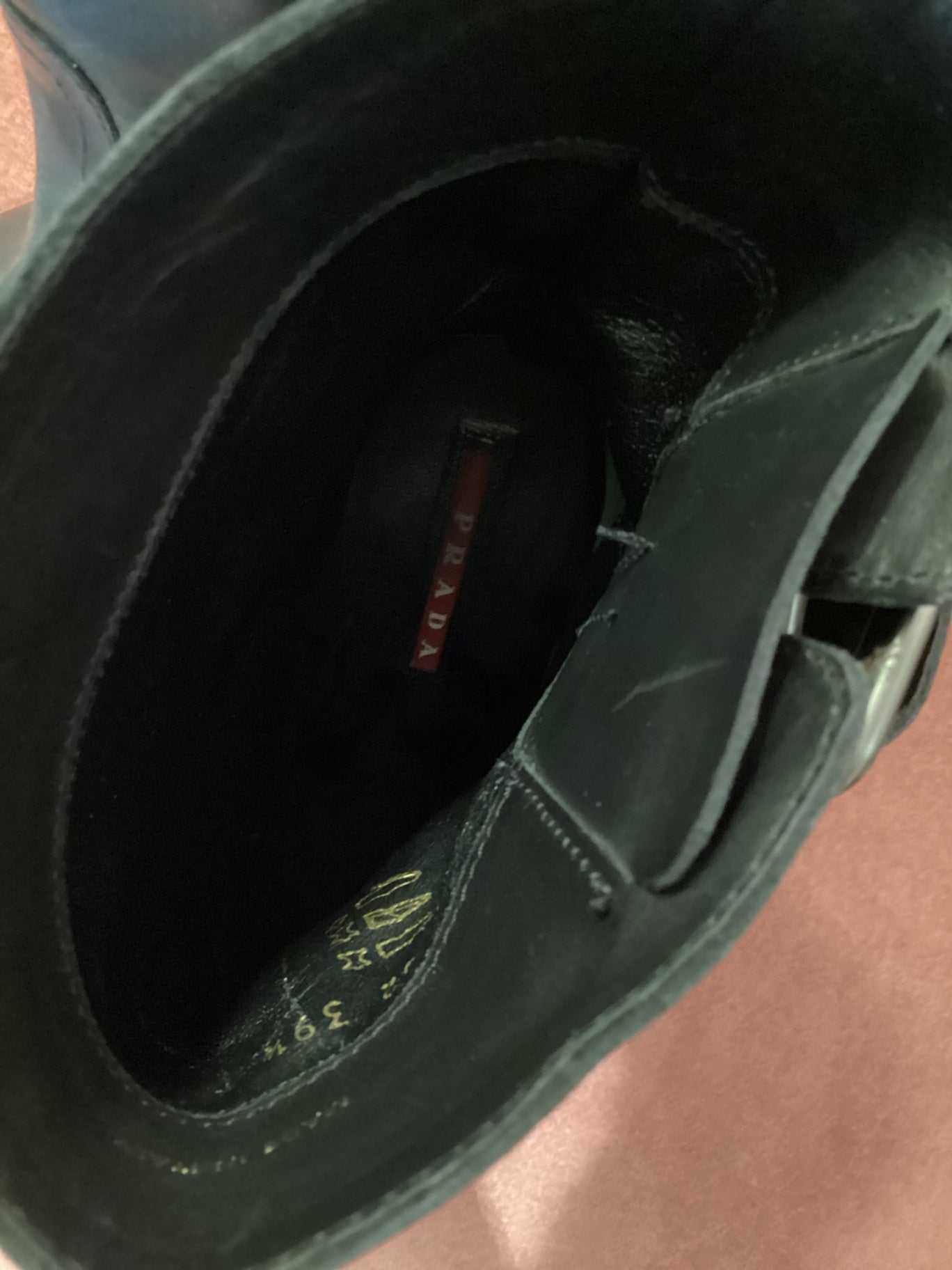 Prada Black Ankle Boots