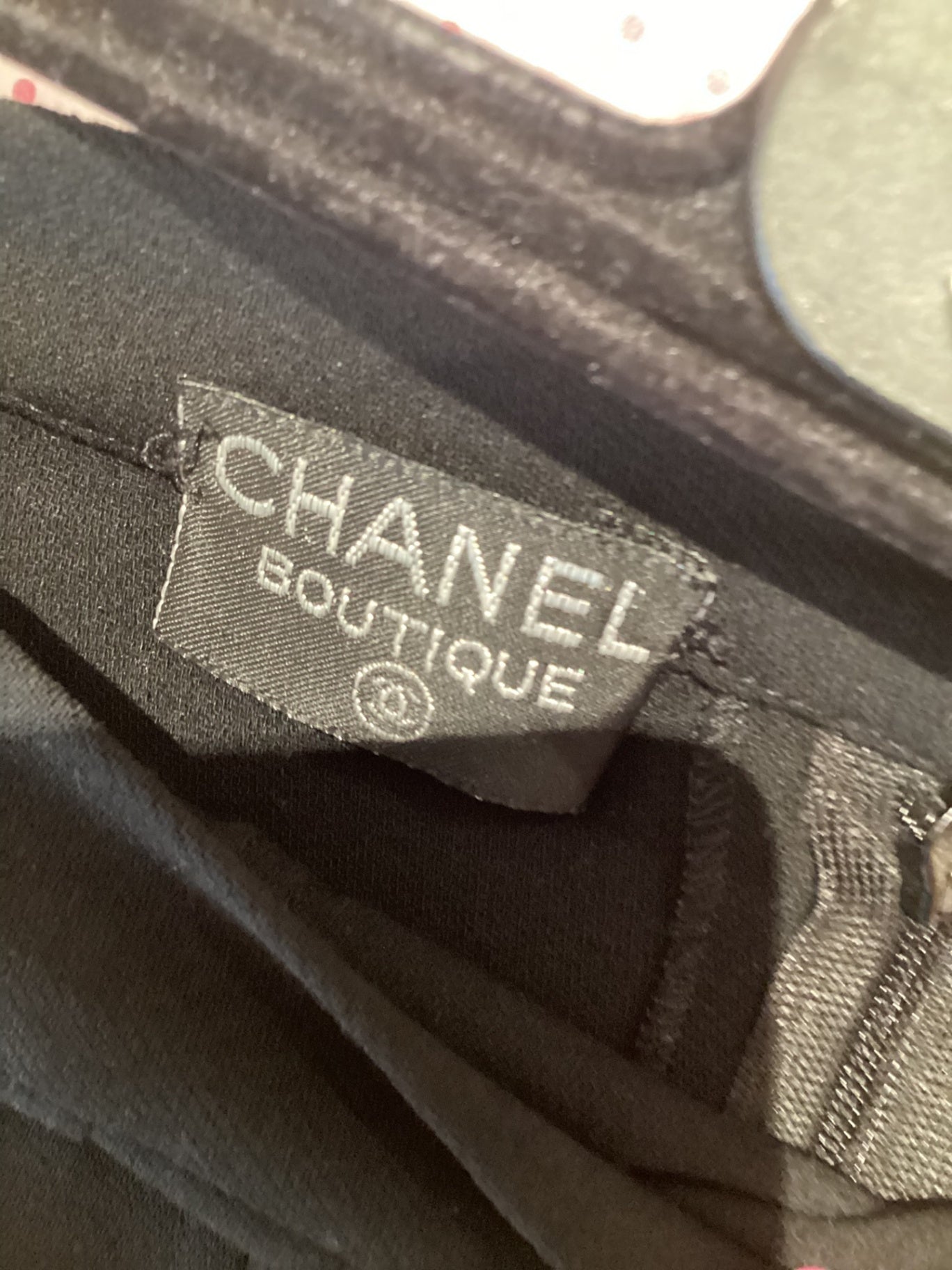Chanel Black Skirt
