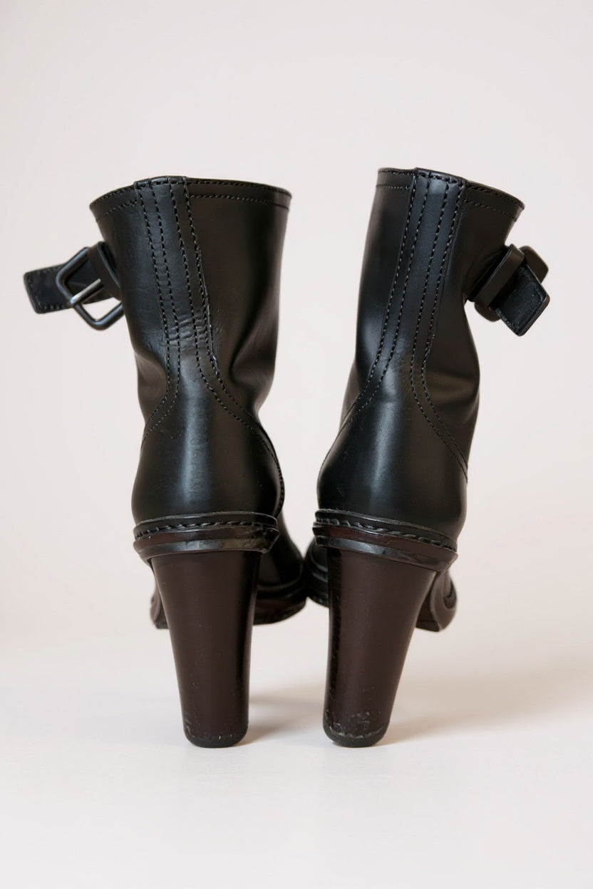 Prada Black Ankle Boots