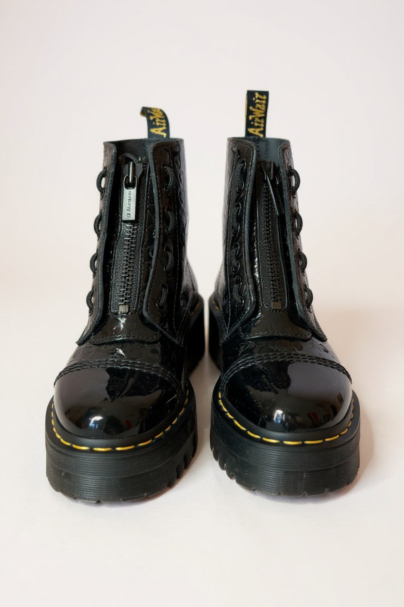 Dr Martens Parent Leopard Boots