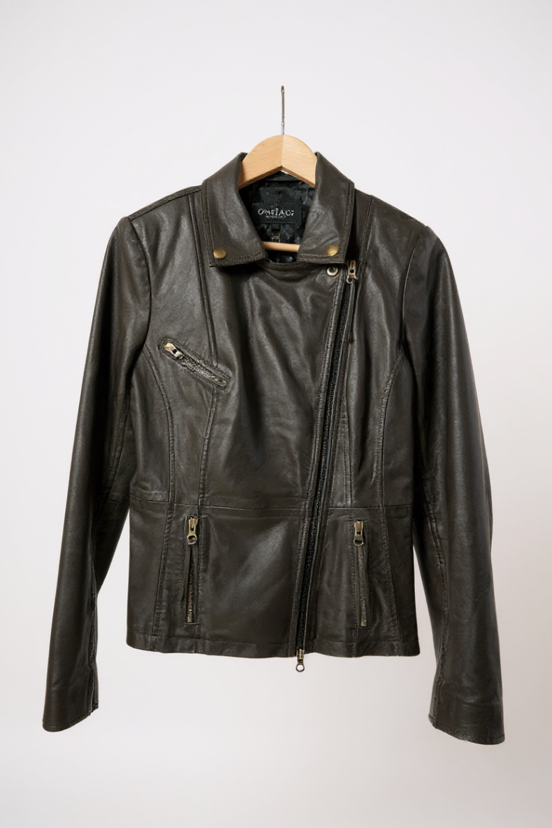 Onstage Leather Biker Jacket