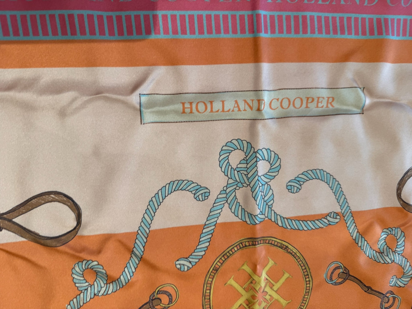 Holland Cooper Silk Large Scarf