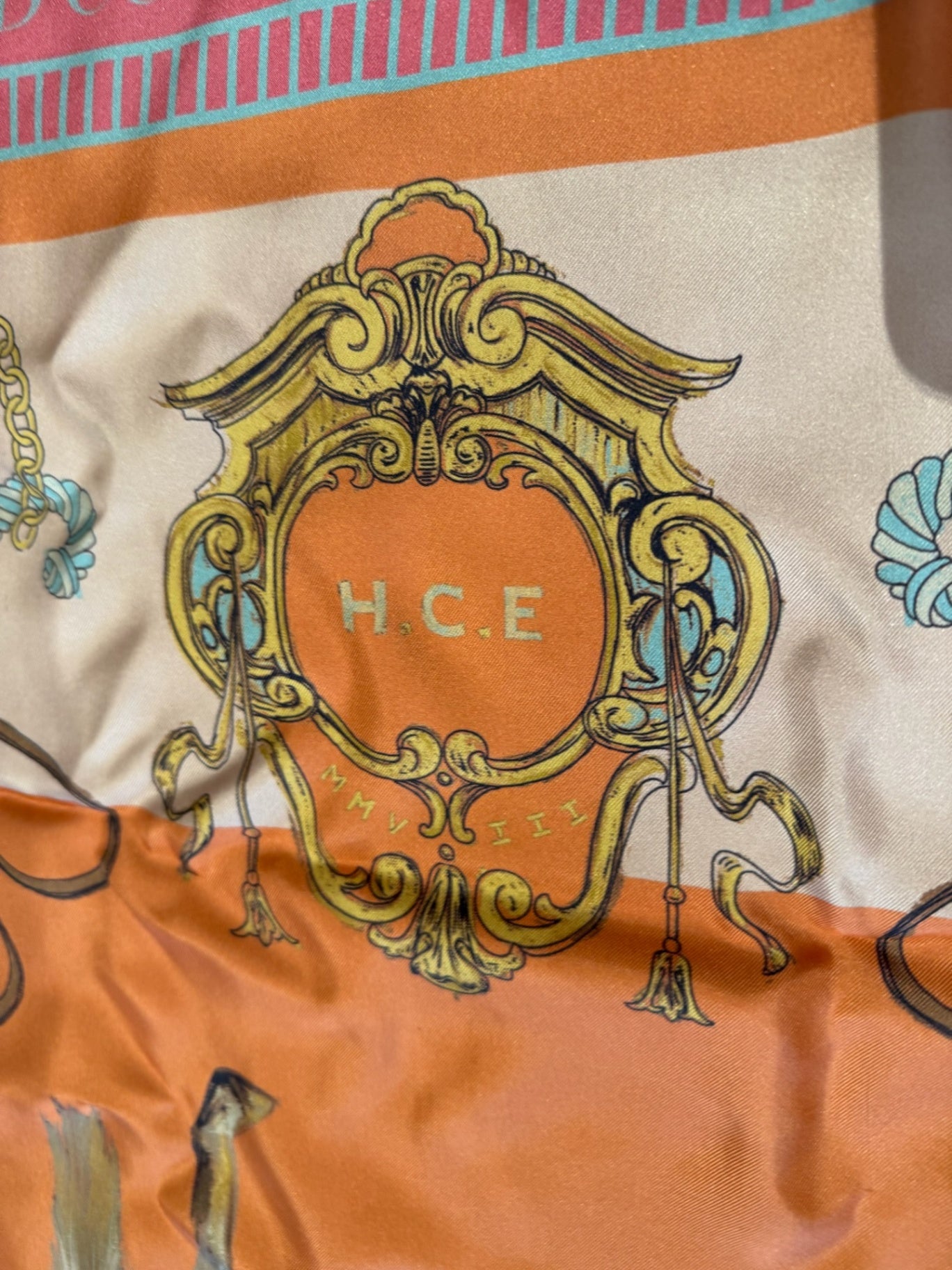Holland Cooper Silk Large Scarf