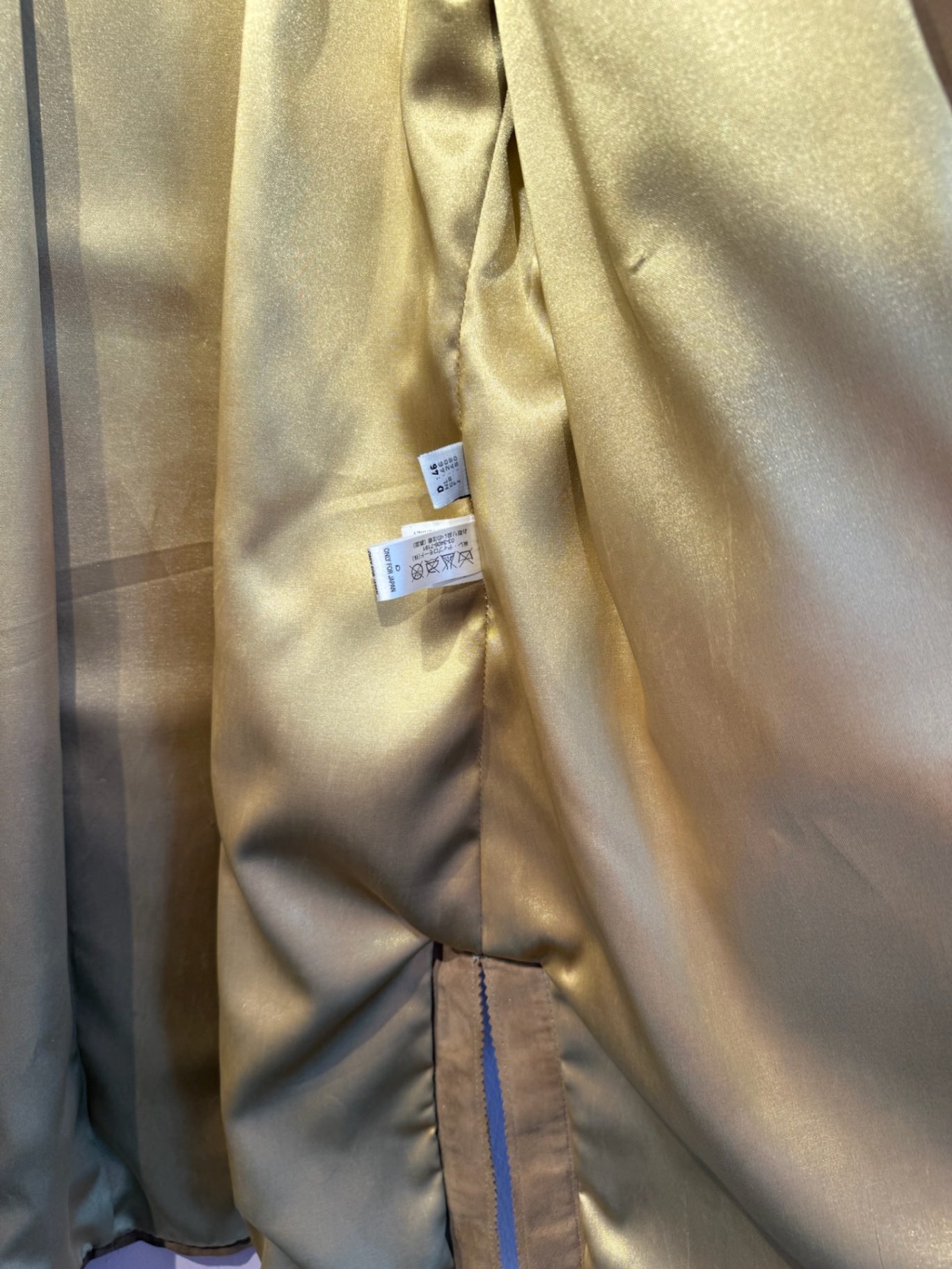 Elegance Camel Suede Jacket