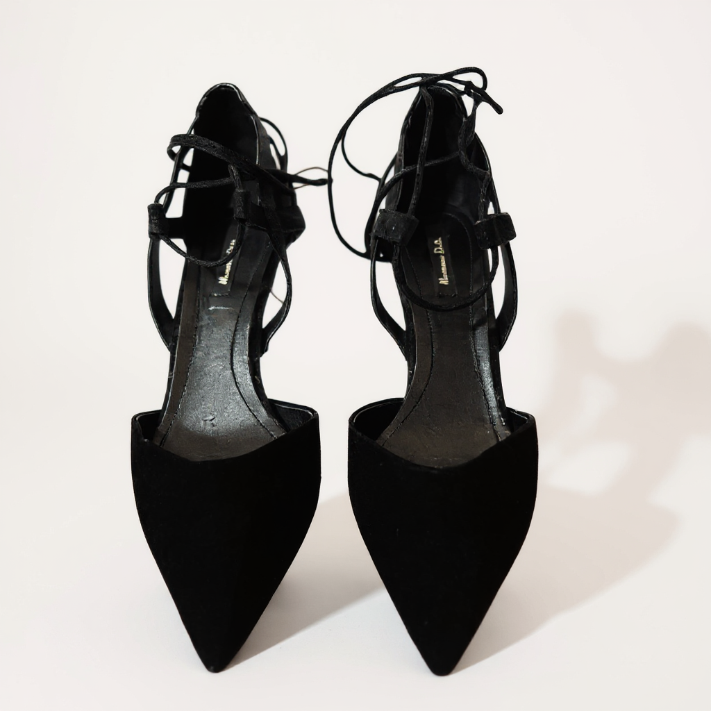 Massimo Dutti Black Shoes