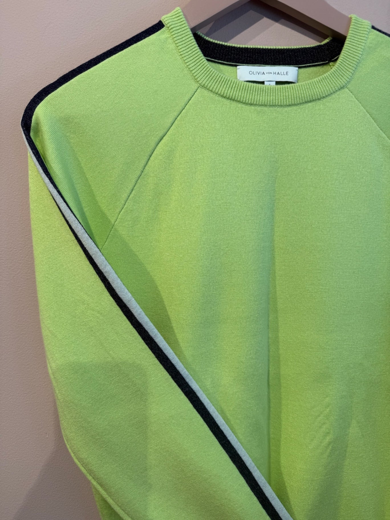 Olivia Von Halle Neon Jumper