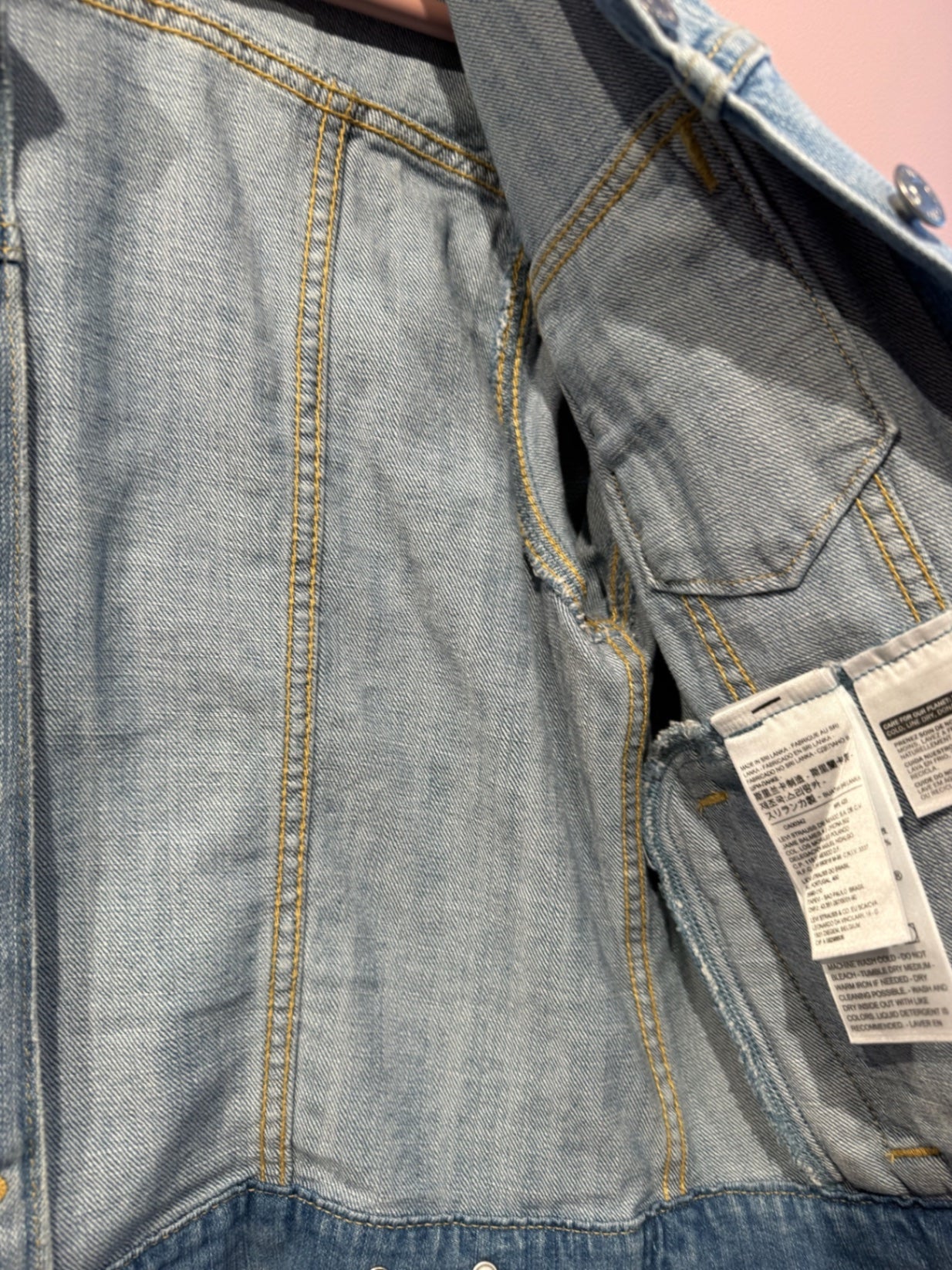 Levis Light Blue Jacket
