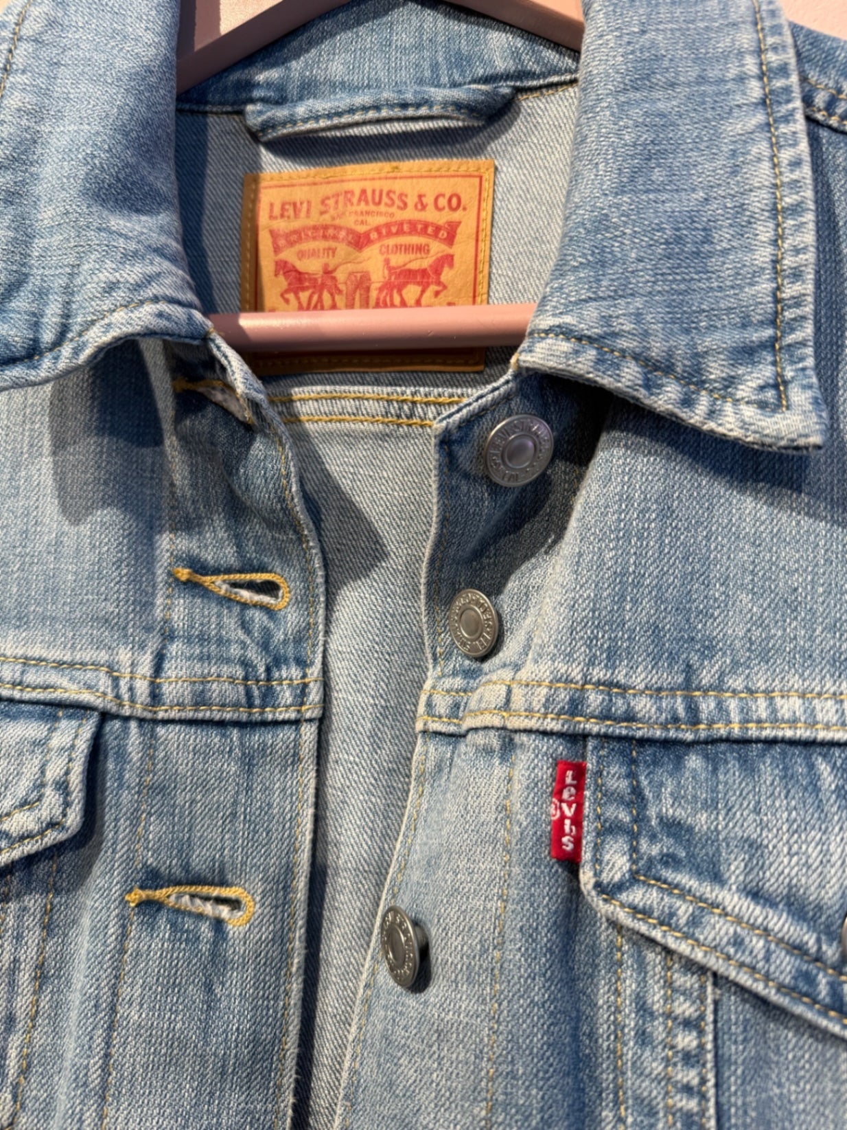 Levis Light Blue Jacket