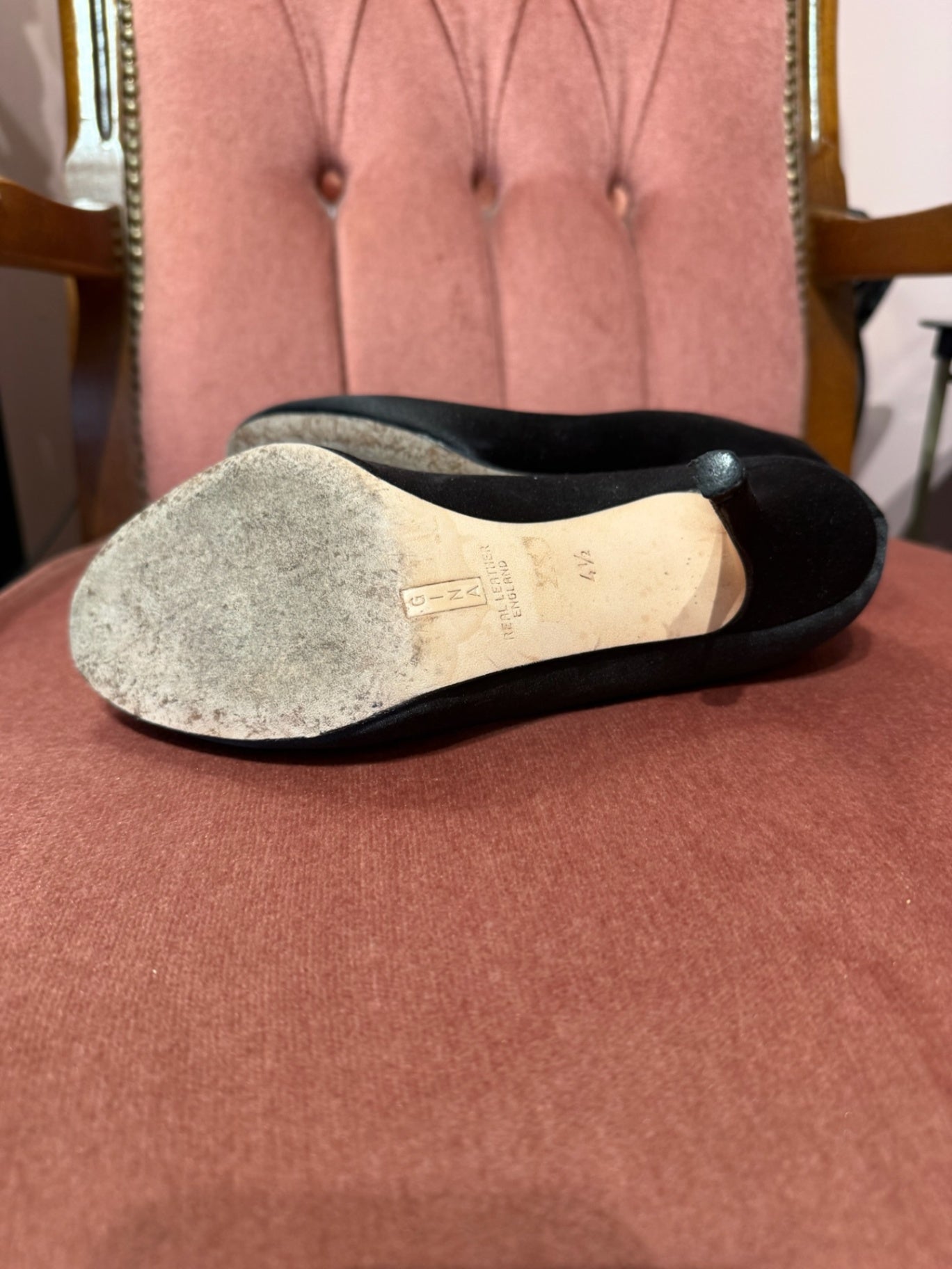 Gina Black Heels