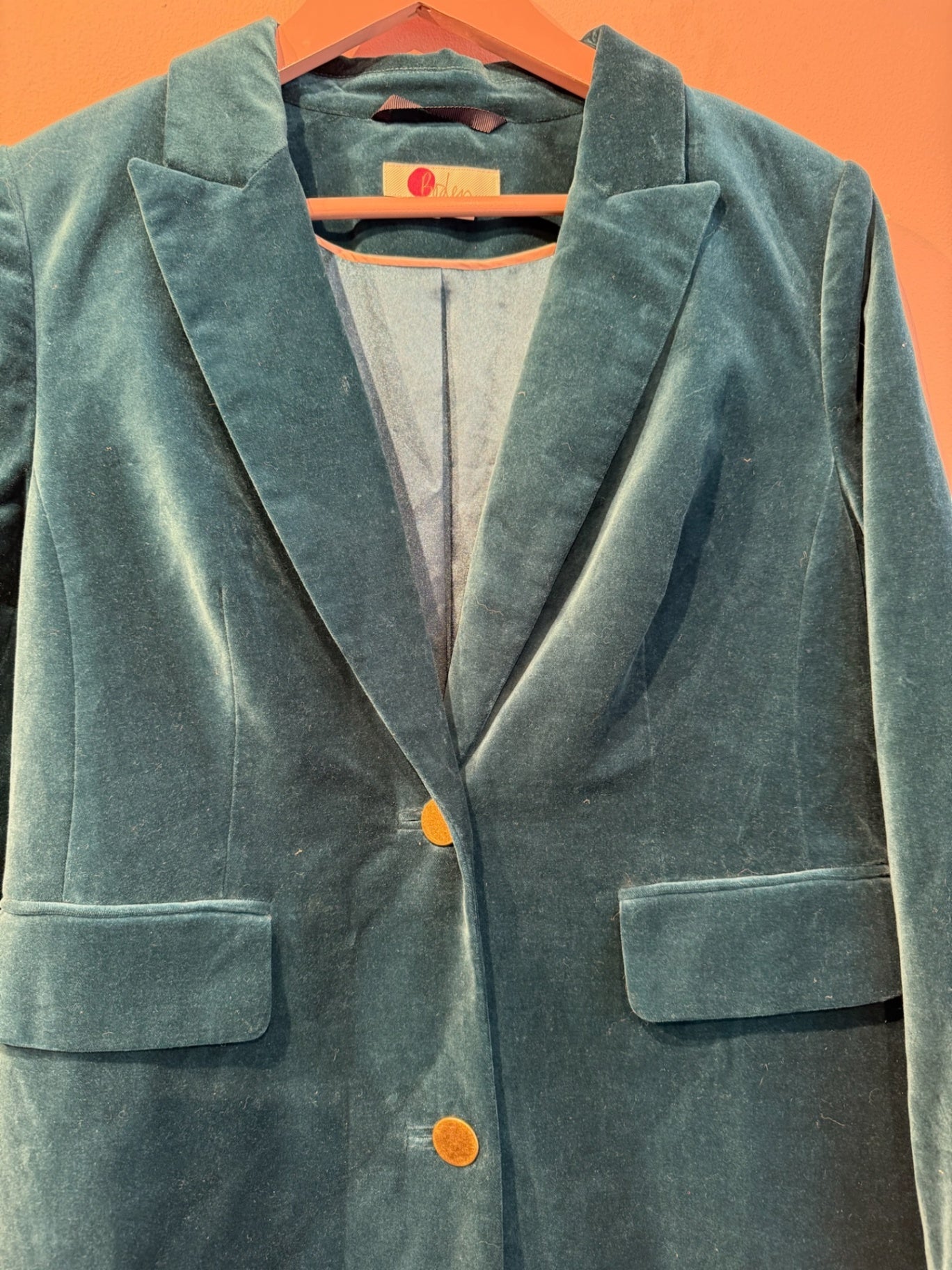 Boden Velvet Coat