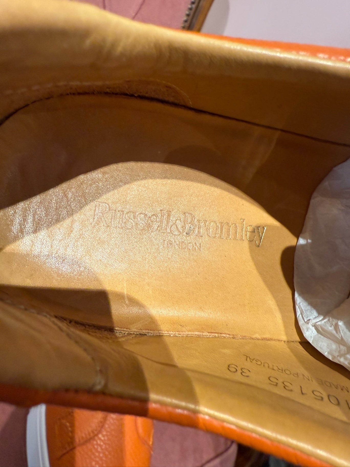 Russell & Bromley Orange Park Up Trainers