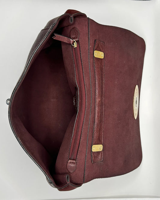 Mulberry Burgundy Bag
