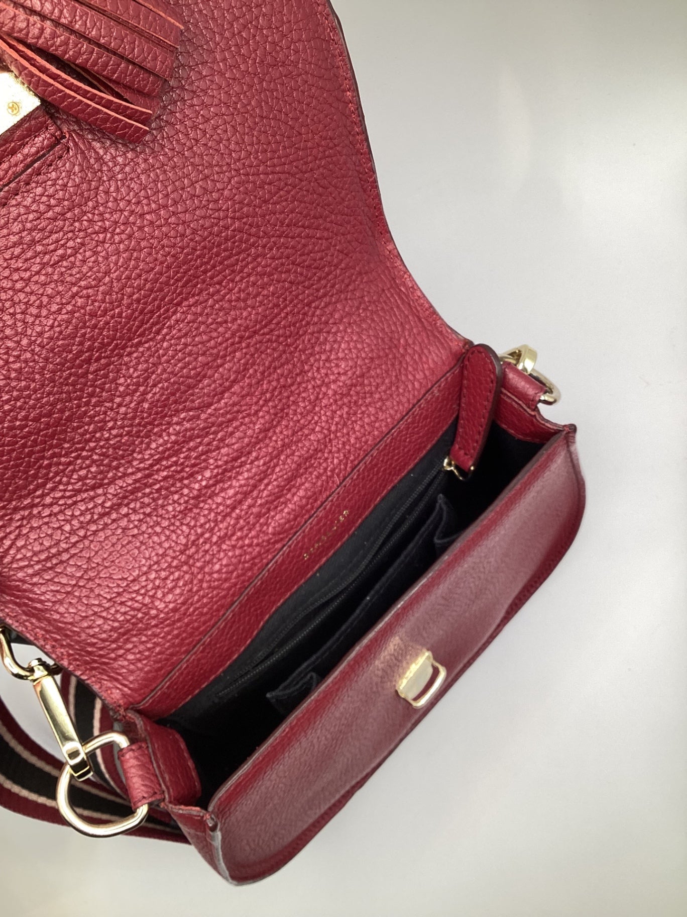 Demellier Red Handbag