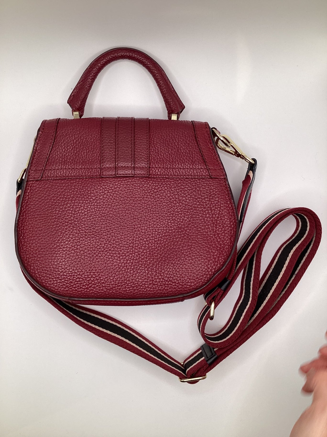 Demellier Red Handbag