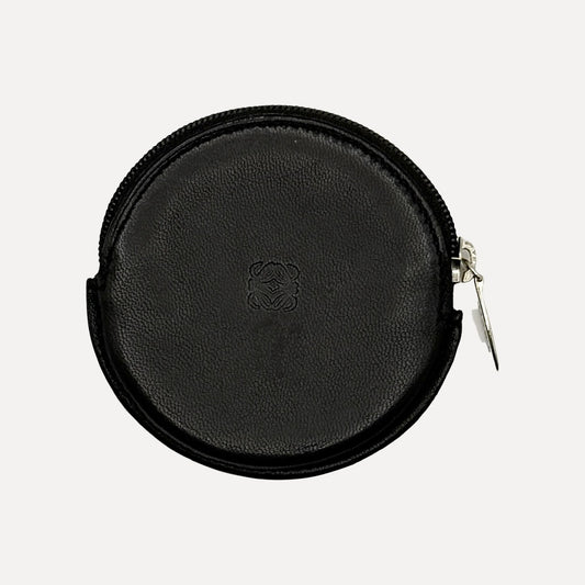 Loewe Black Round Coin Purse