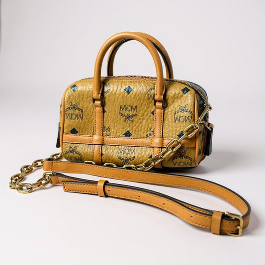MCM Brown Crossbody Bag