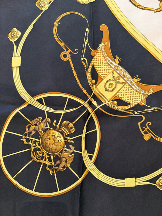 Hermès Silk Lions Scarf
