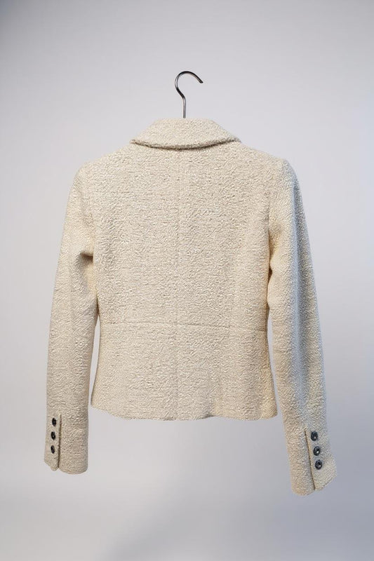 Chanel Cream Boucle Jacket