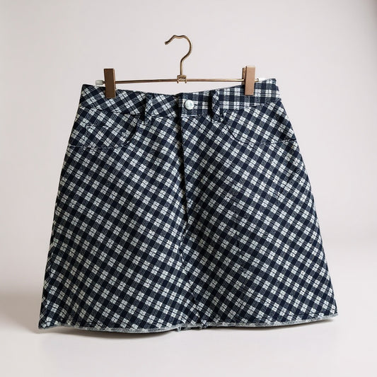 Alexa Chung Black and white Skirt