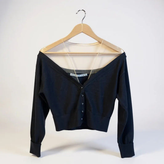 Alexandra Wang Black Cardigan