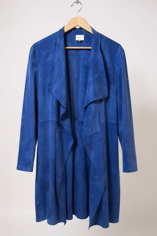 EAST suede coat