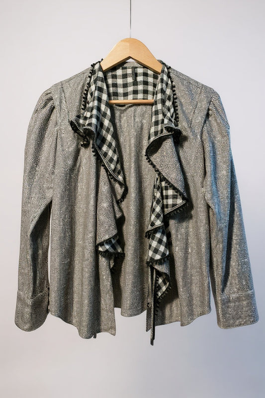 HIGH Check Blouse