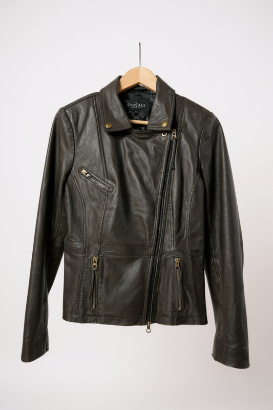 Onstage Leather Biker Jacket