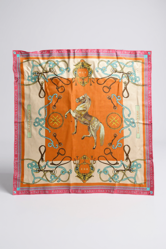 Holland Cooper Silk Large Scarf