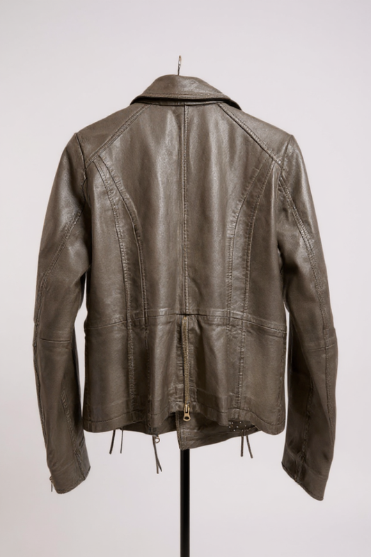 Onstage Leather Biker Jacket