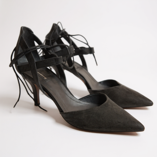 Massimo Dutti Black Shoes
