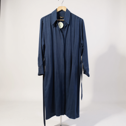 Massimo Dutti Navy Blue Dress