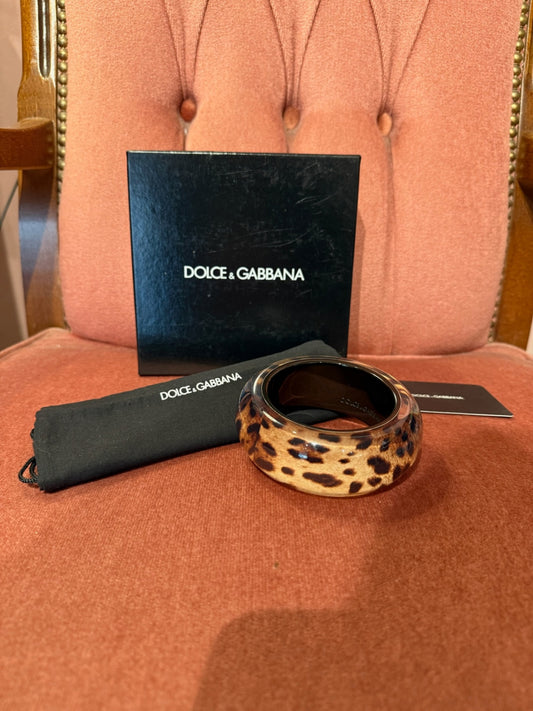 Dolce & Gabbana Leopard print Bangle