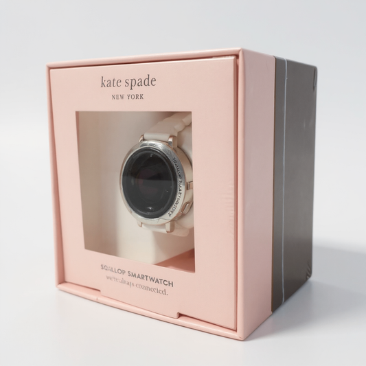 Kate Spade Silver & White Watch