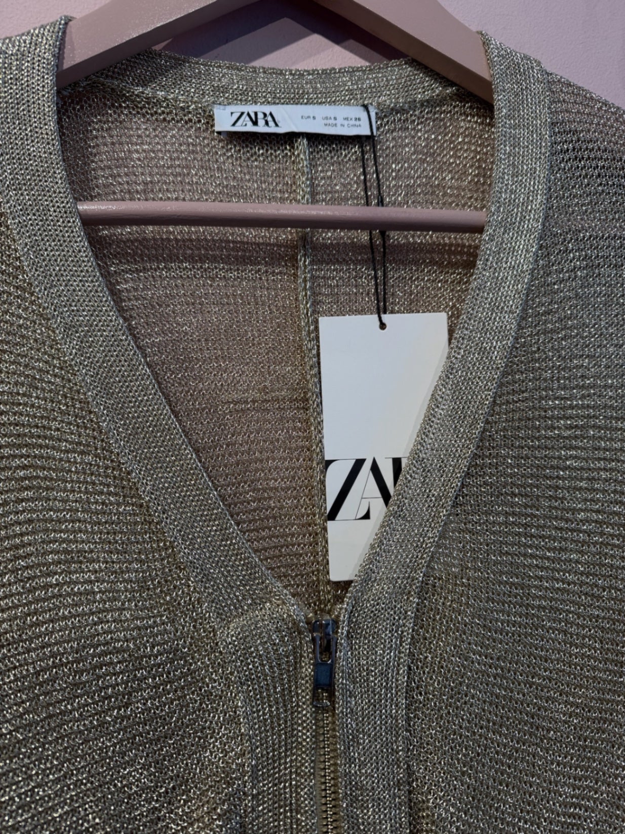 Zara Gold Jacket