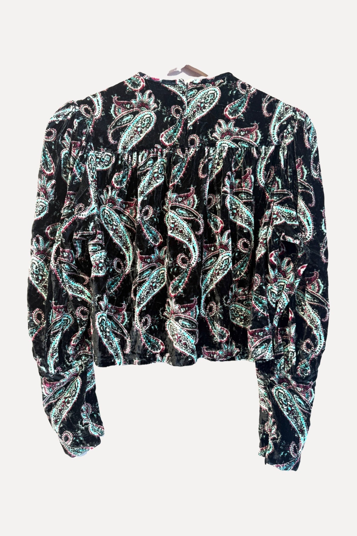 Isabel Marant Miameline Velvet Blouse