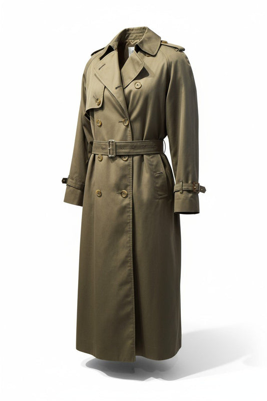 Burberry Wool Lined Trench Coat