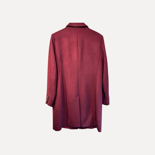 Phase Eight Burgundy Coat
