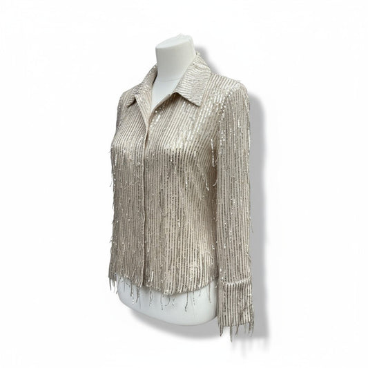 Mint Velvet Sequin Shirt