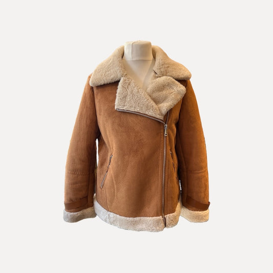 I saw it first Brown and beige Flying Jacket