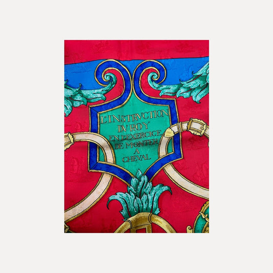 Hermès Red Scarf