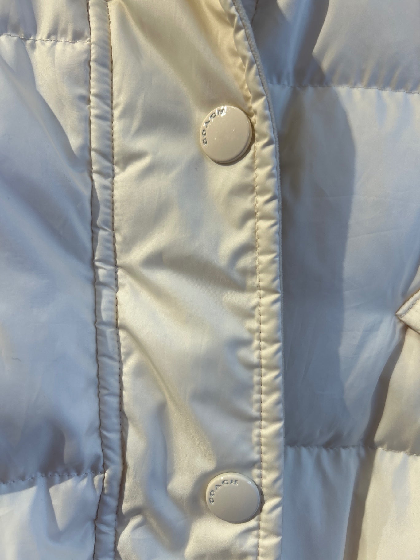 Coach Cream/Beige Jacket