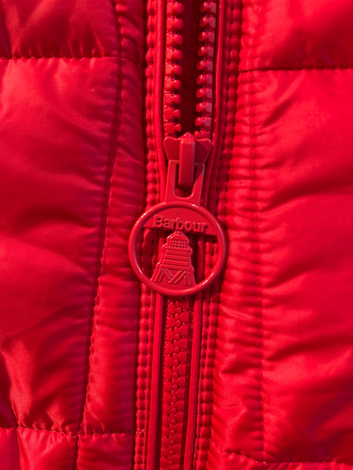 Barbour Red Jacket