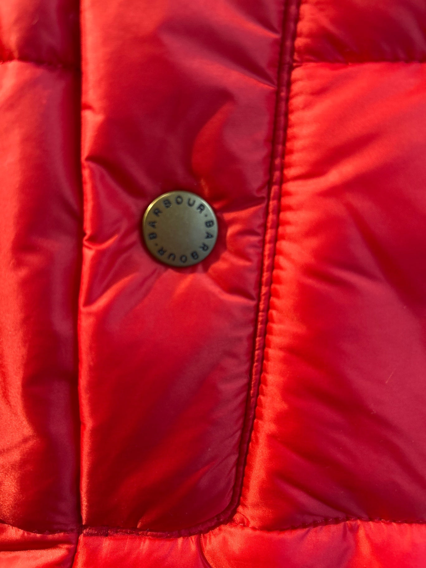 Barbour Red Jacket