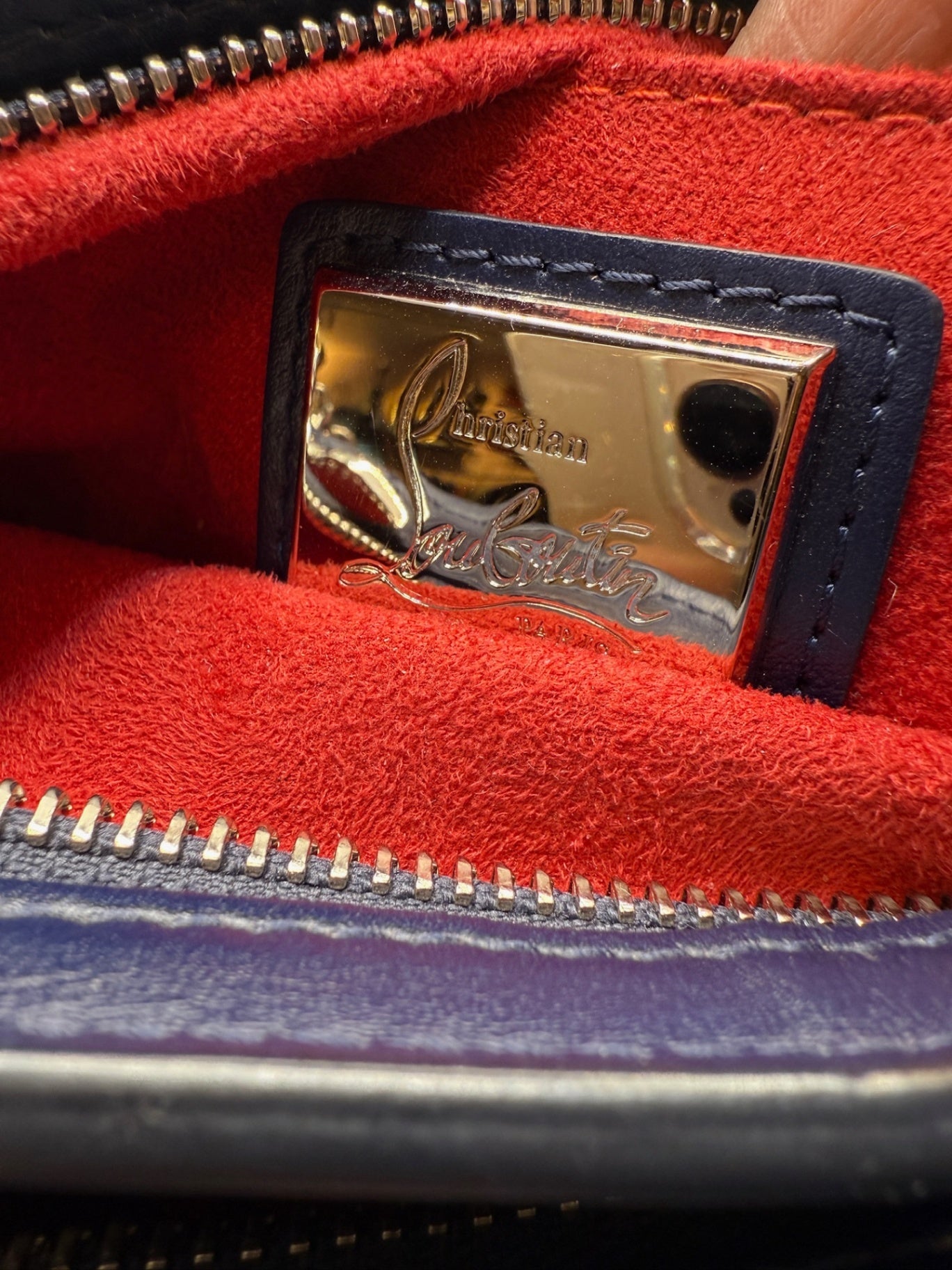 Christian Louboutin Blue Handbag