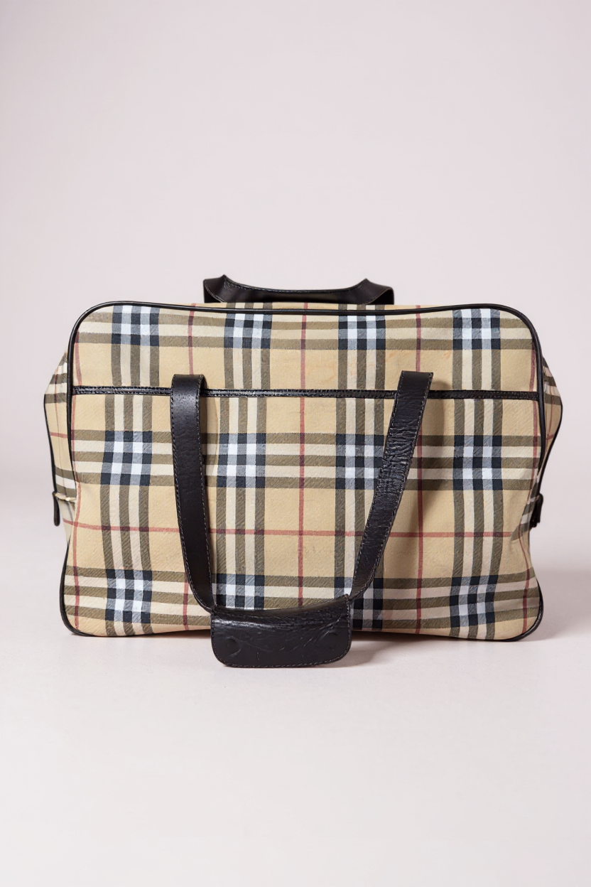 Burberry Nova Check Holdall Bag
