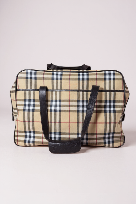 Burberry Nova Check Holdall Bag